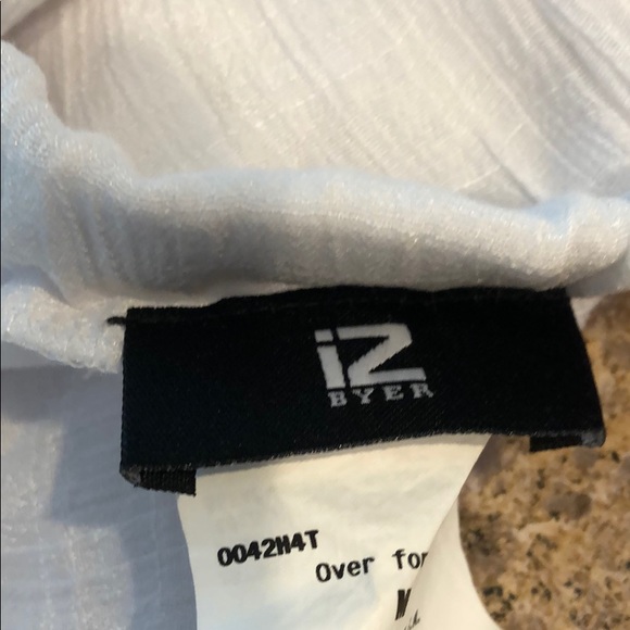 Iz Byer Lined White High Low Skirt I Wore As Dress - Picture 7 of 12